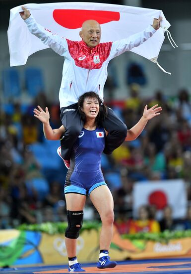 2016 Summer Olympics. Freestyle wrestling. Women. Day Two