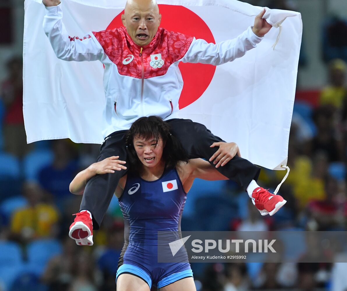 2016 Summer Olympics. Freestyle wrestling. Women. Day Two