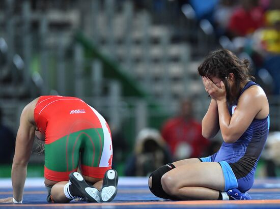 2016 Summer Olympics. Freestyle wrestling. Women. Day Two