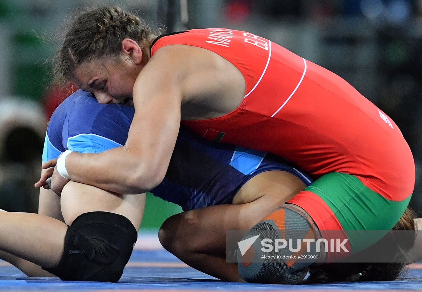 2016 Summer Olympics. Freestyle wrestling. Women. Day Two