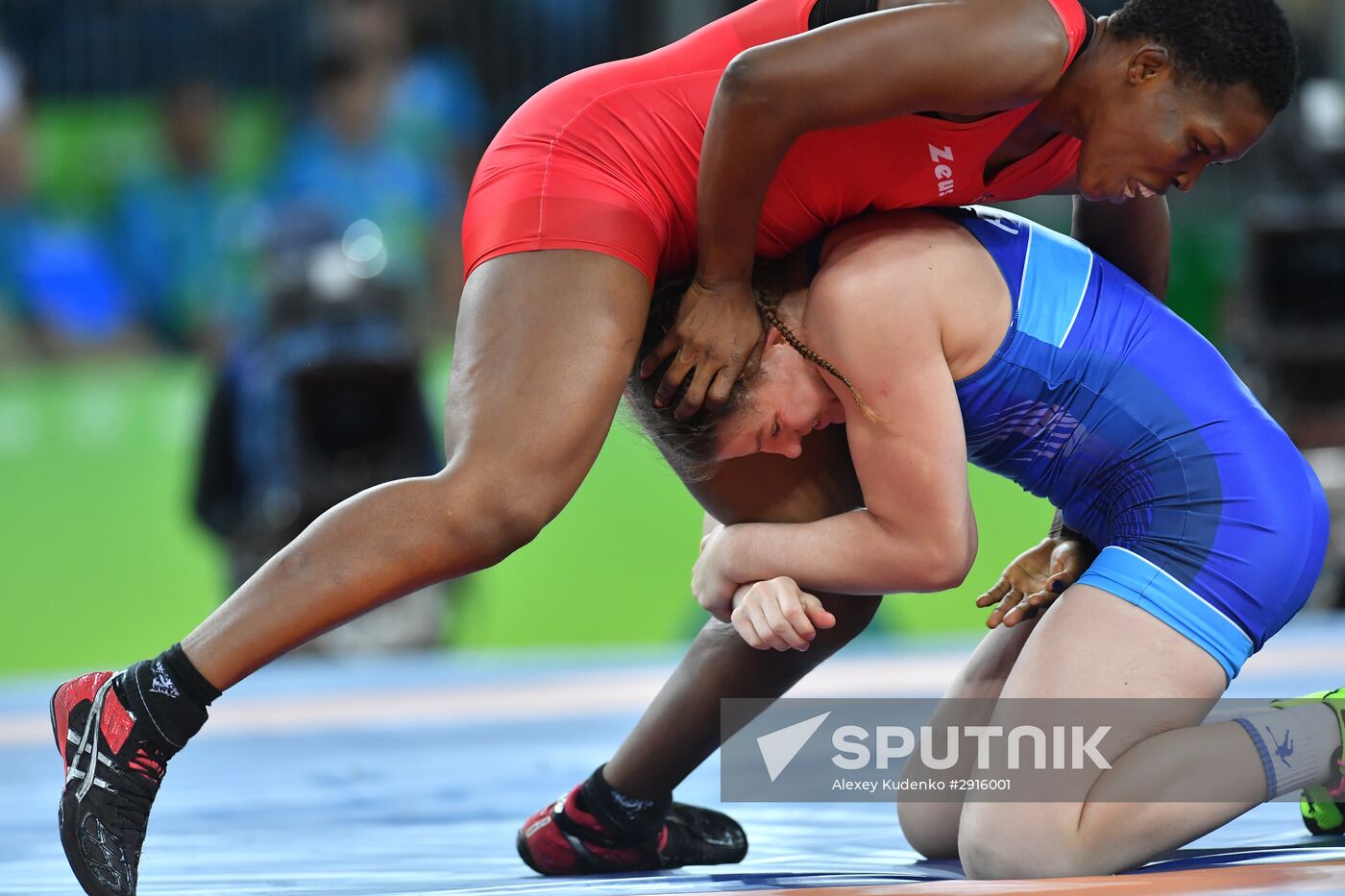 2016 Summer Olympics. Freestyle wrestling. Women. Day Two