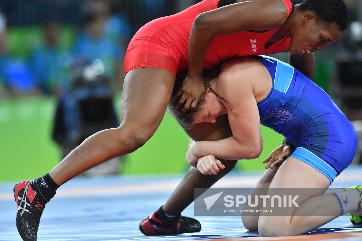 2016 Summer Olympics. Freestyle wrestling. Women. Day Two