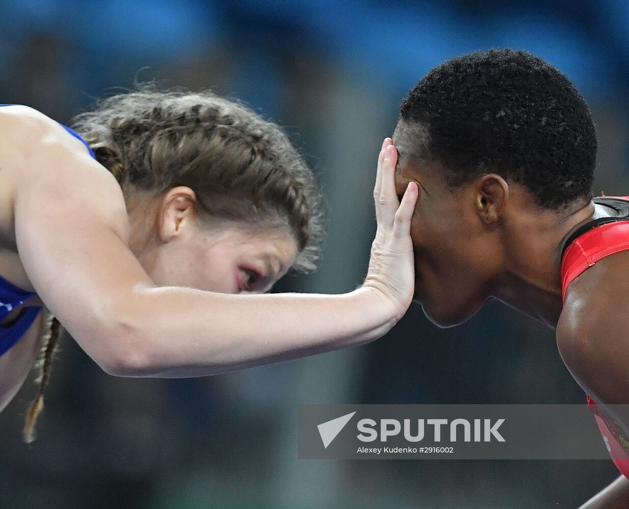2016 Summer Olympics. Freestyle wrestling. Women. Day Two