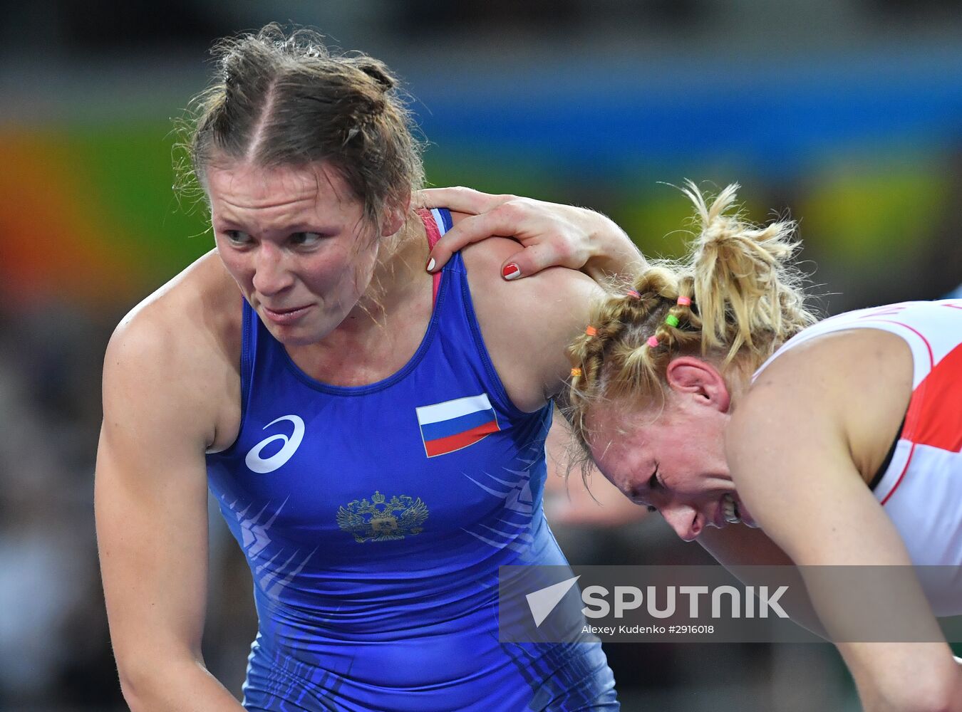 2016 Summer Olympics. Freestyle wrestling. Women. Day Two