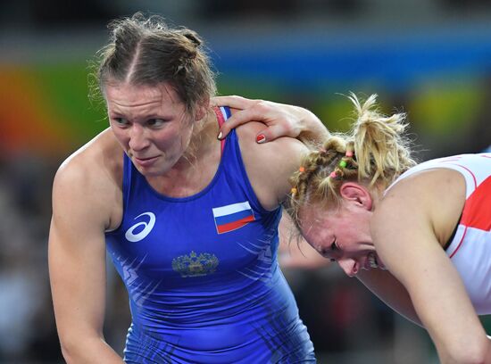 2016 Summer Olympics. Freestyle wrestling. Women. Day Two