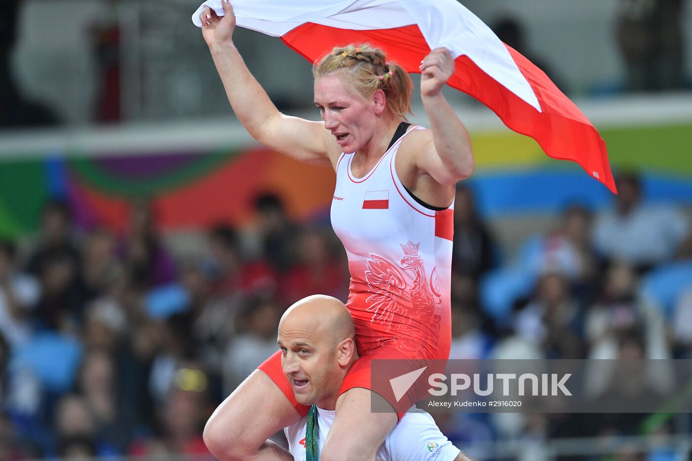 2016 Summer Olympics. Freestyle wrestling. Women. Day Two