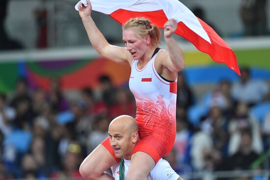2016 Summer Olympics. Freestyle wrestling. Women. Day Two