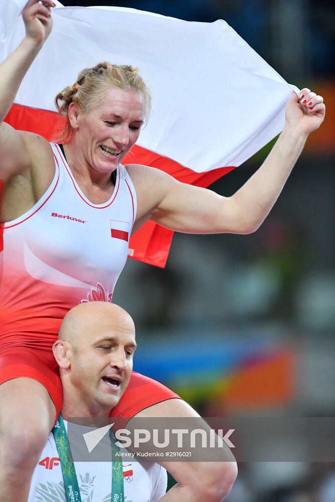 2016 Summer Olympics. Freestyle wrestling. Women. Day Two