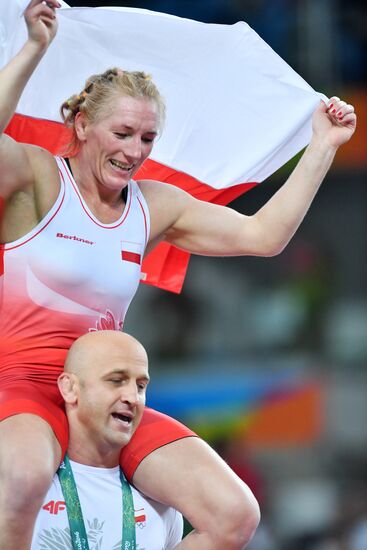 2016 Summer Olympics. Freestyle wrestling. Women. Day Two