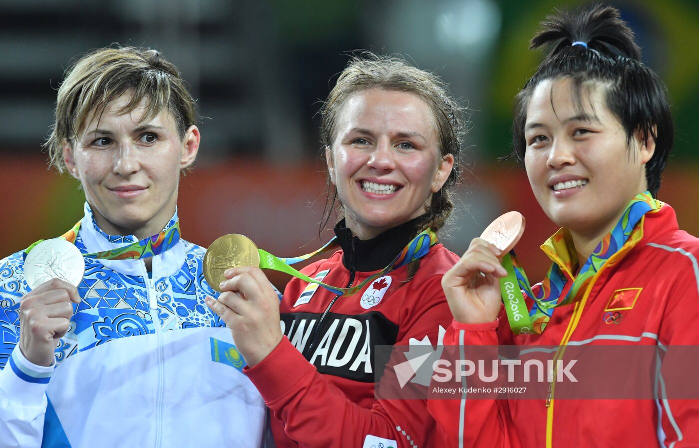 2016 Summer Olympics. Freestyle wrestling. Women. Day Two