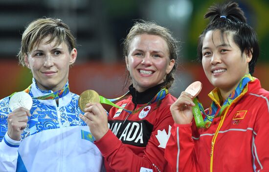 2016 Summer Olympics. Freestyle wrestling. Women. Day Two