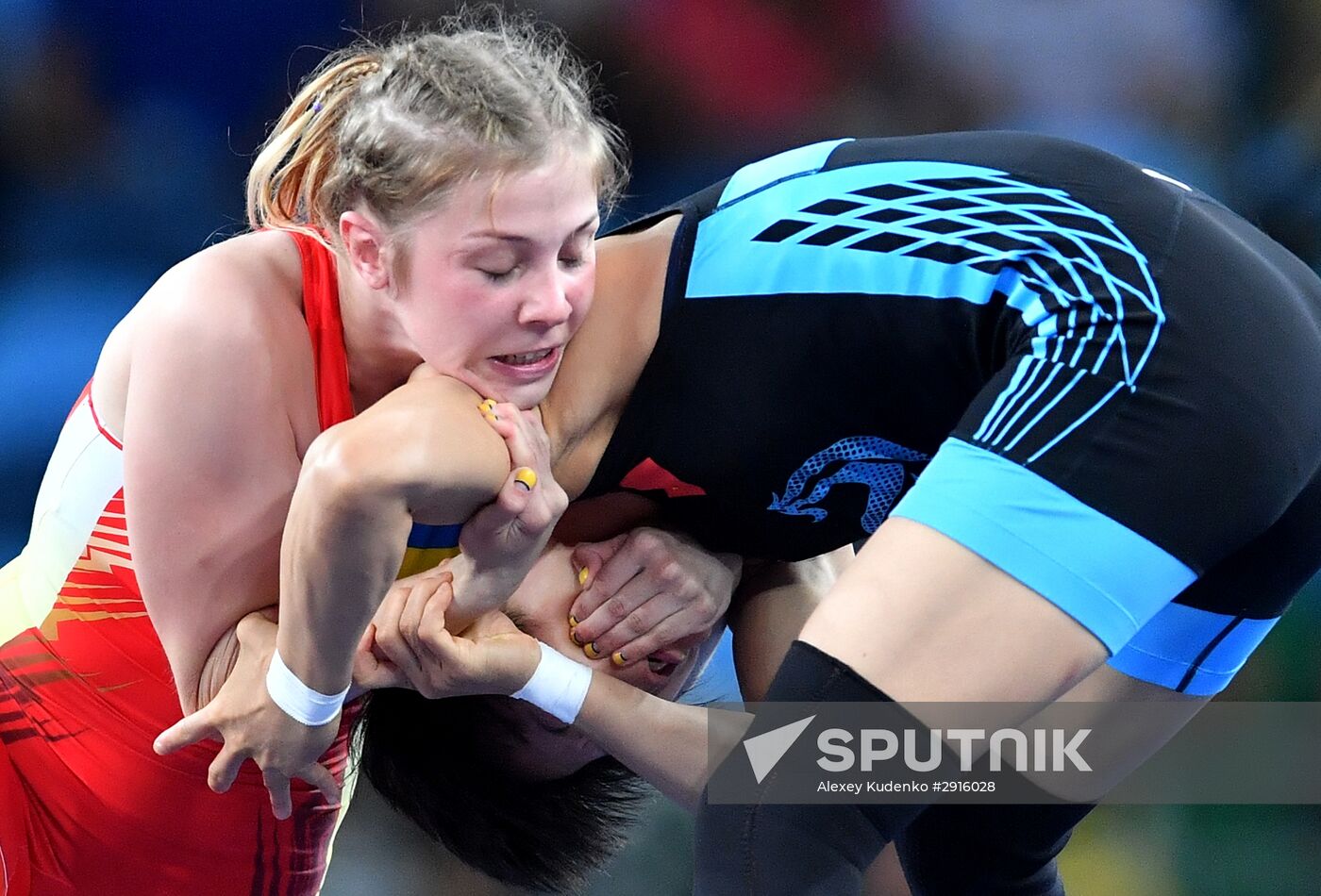 2016 Summer Olympics. Freestyle wrestling. Women. Day Two