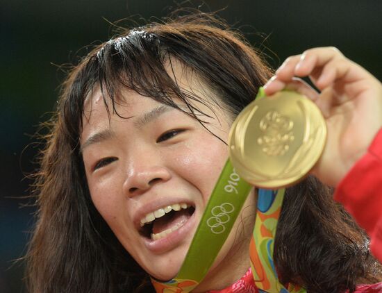 2016 Summer Olympics. Freestyle wrestling. Women. Day Two