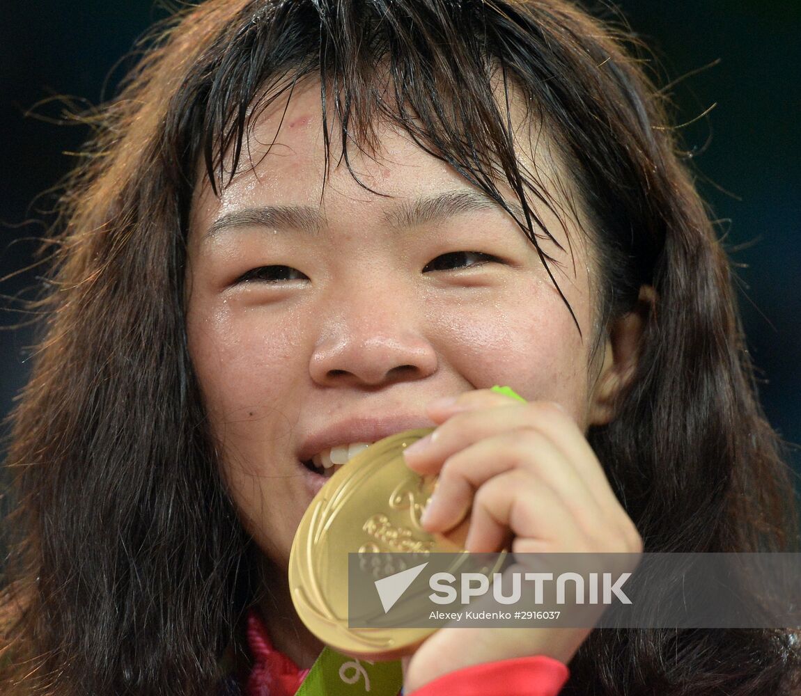 2016 Summer Olympics. Freestyle wrestling. Women. Day Two