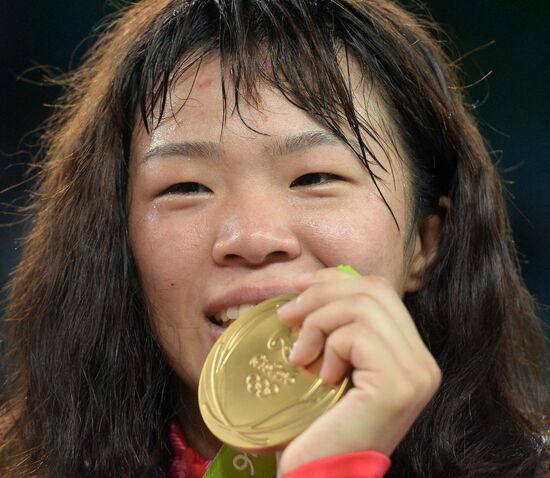 2016 Summer Olympics. Freestyle wrestling. Women. Day Two
