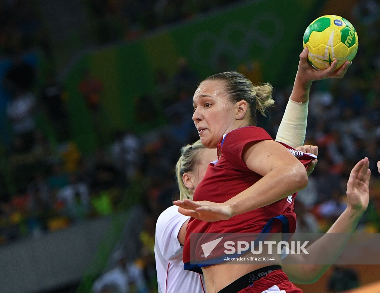 2016 Summer Olympics. Handball. Women. Norway vs. Russia