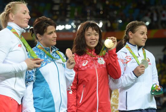 2016 Summer Olympics. Freestyle wrestling. Women. Day Two