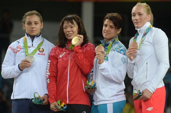 2016 Summer Olympics. Freestyle wrestling. Women. Day Two