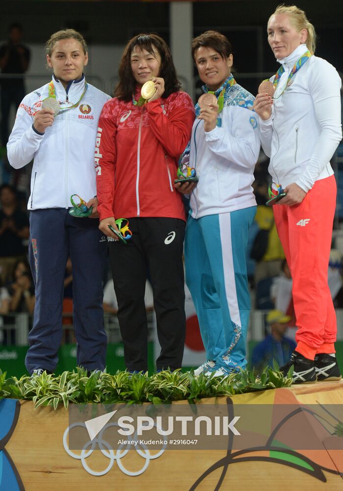 2016 Summer Olympics. Freestyle wrestling. Women. Day Two