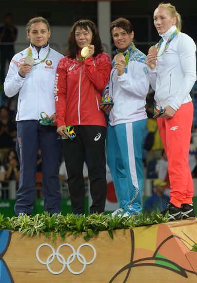 2016 Summer Olympics. Freestyle wrestling. Women. Day Two