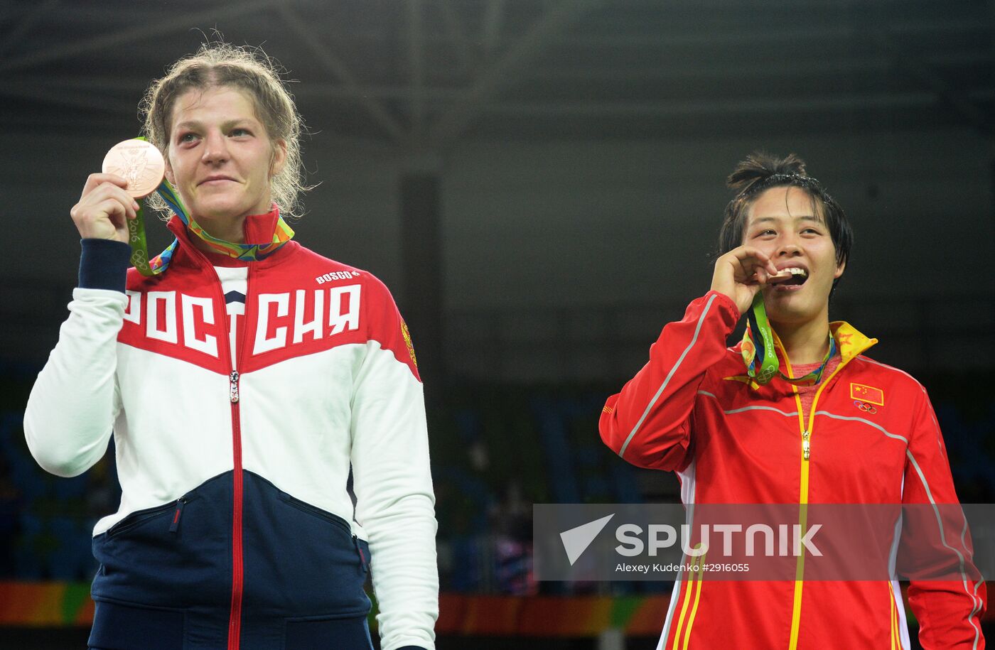 2016 Summer Olympics. Freestyle wrestling. Women. Day Two
