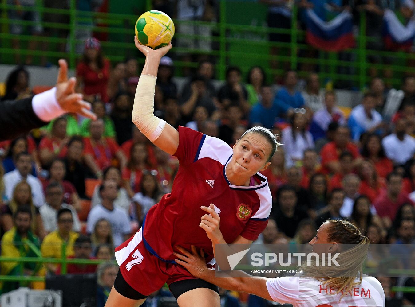 2016 Summer Olympics. Handball. Women. Norway vs. Russia