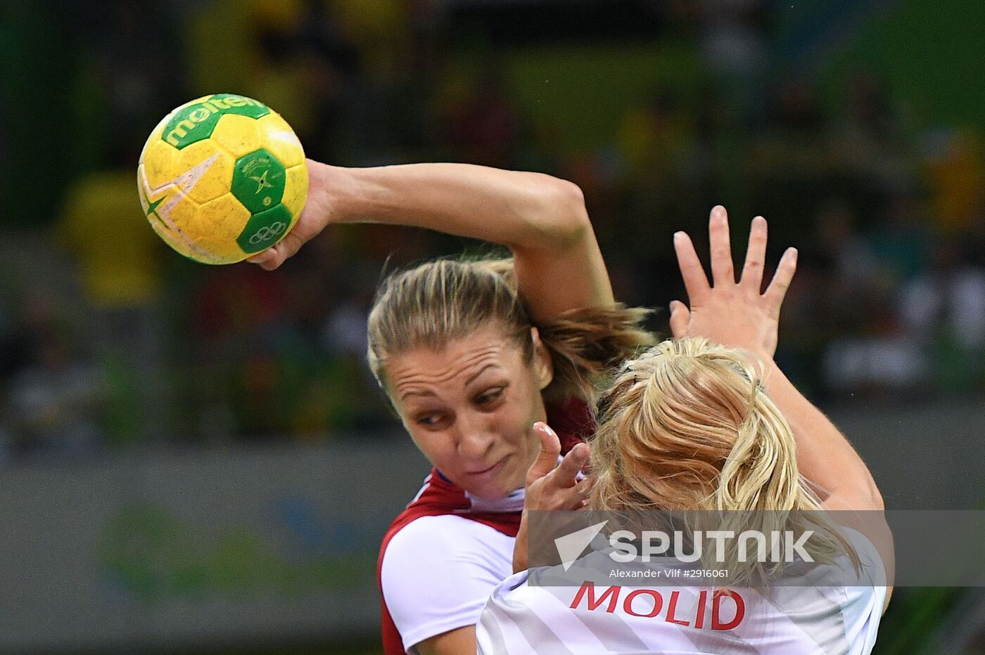 2016 Summer Olympics. Handball. Women. Norway vs. Russia