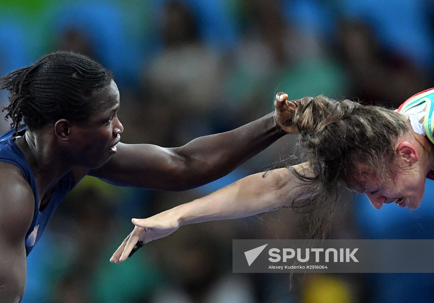 2016 Summer Olympics. Freestyle wrestling. Women. Day Two