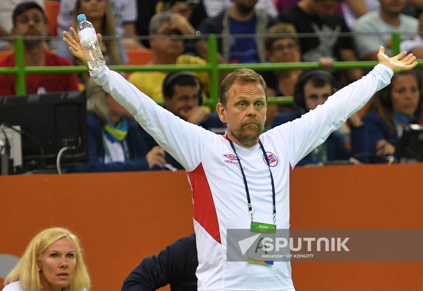 2016 Summer Olympics. Handball. Women. Norway vs. Russia