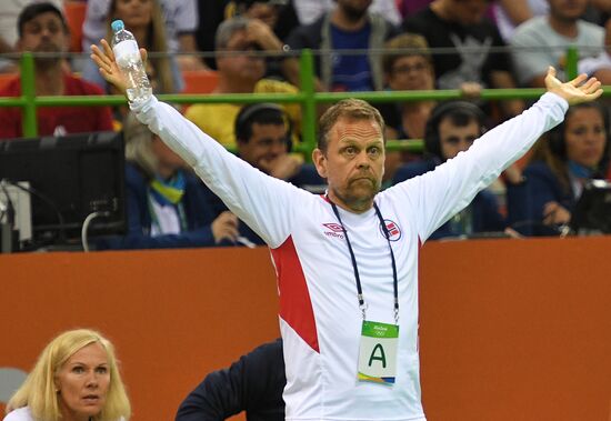 2016 Summer Olympics. Handball. Women. Norway vs. Russia