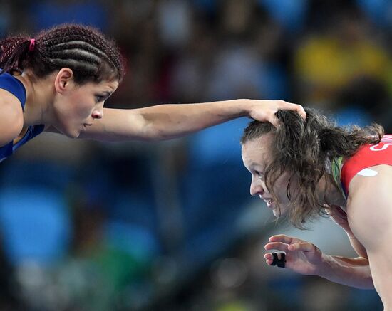 2016 Summer Olympics. Freestyle wrestling. Women. Day Two