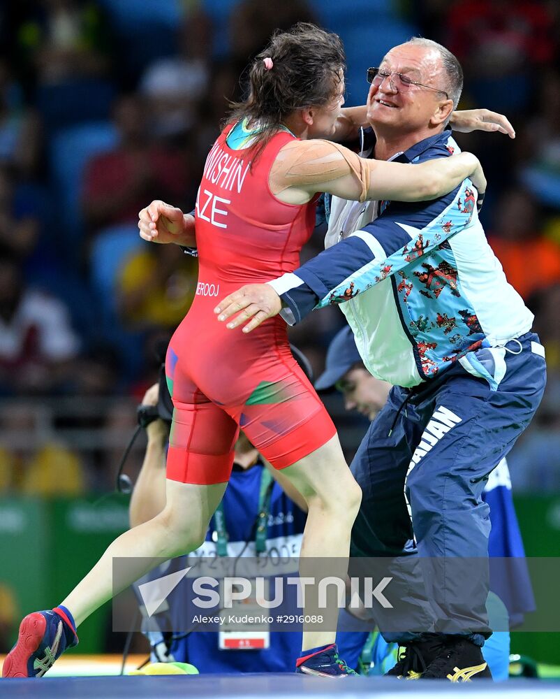 2016 Summer Olympics. Freestyle wrestling. Women. Day Two