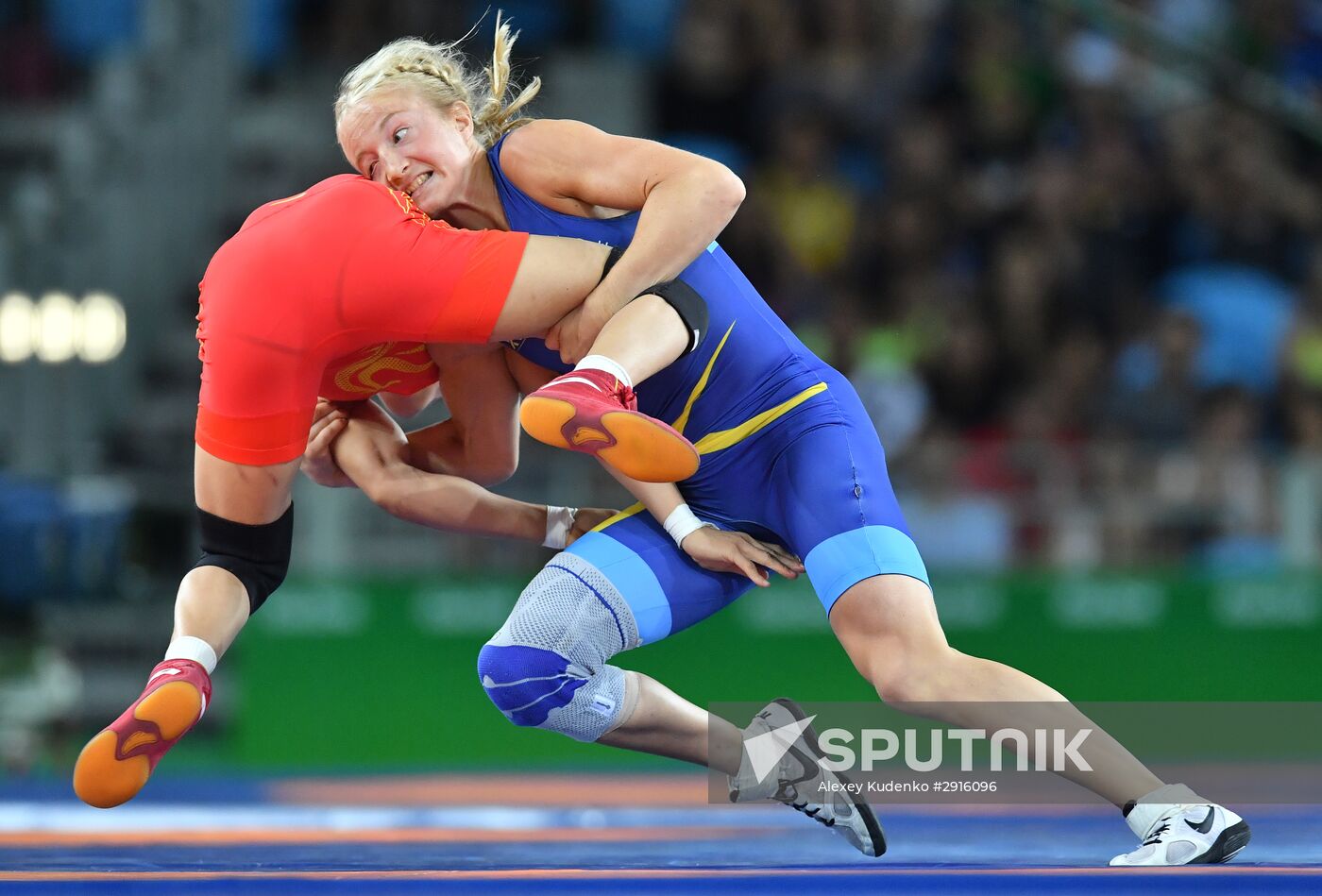 2016 Summer Olympics. Freestyle wrestling. Women. Day Two