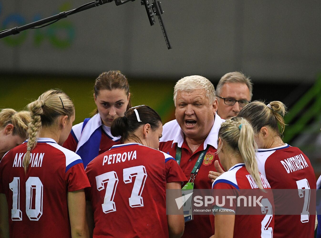 2016 Summer Olympics. Handball. Women. Norway vs. Russia