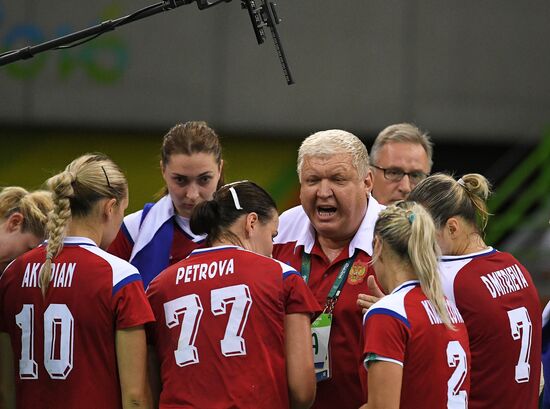 2016 Summer Olympics. Handball. Women. Norway vs. Russia