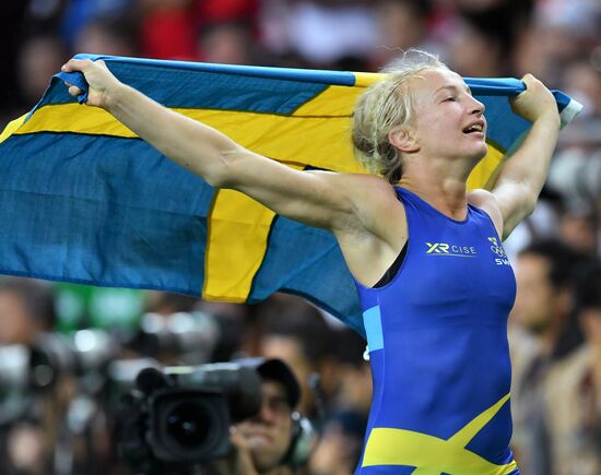 2016 Summer Olympics. Freestyle wrestling. Women. Day Two