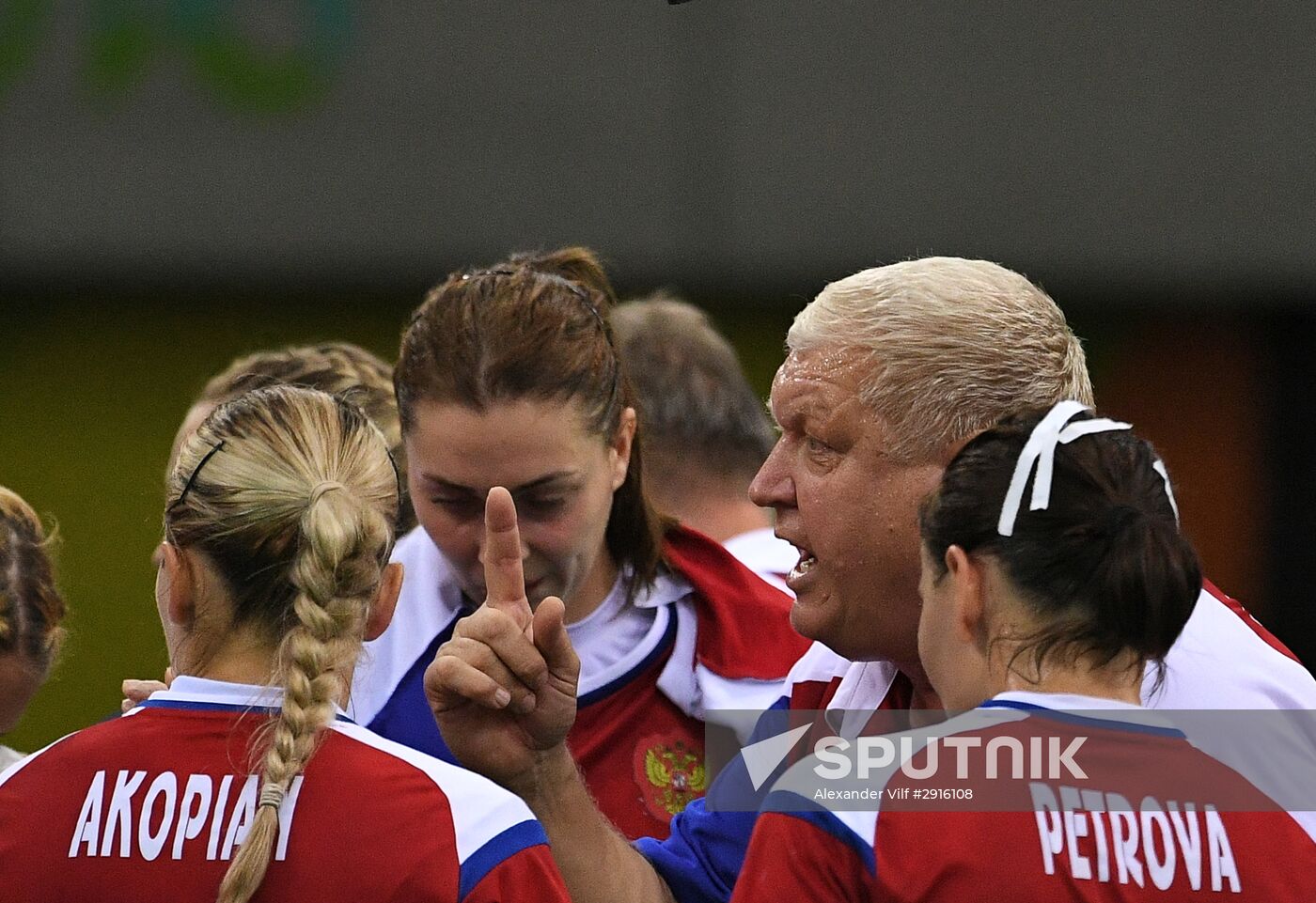 2016 Summer Olympics. Handball. Women. Norway vs. Russia