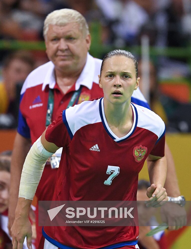 2016 Summer Olympics. Handball. Women. Norway vs. Russia