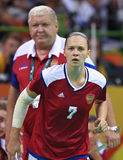 2016 Summer Olympics. Handball. Women. Norway vs. Russia