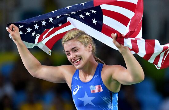 2016 Summer Olympics. Freestyle wrestling. Women. Day Two