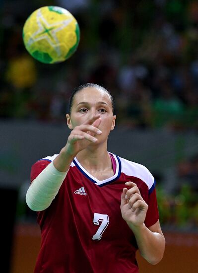 2016 Summer Olympics. Handball. Women. Norway vs. Russia