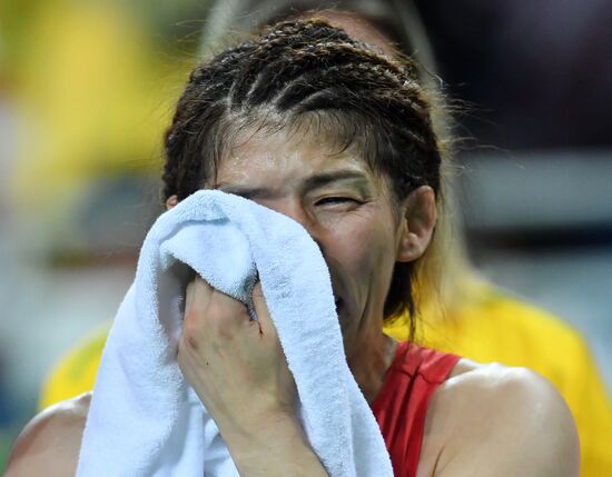 2016 Summer Olympics. Freestyle wrestling. Women. Day Two