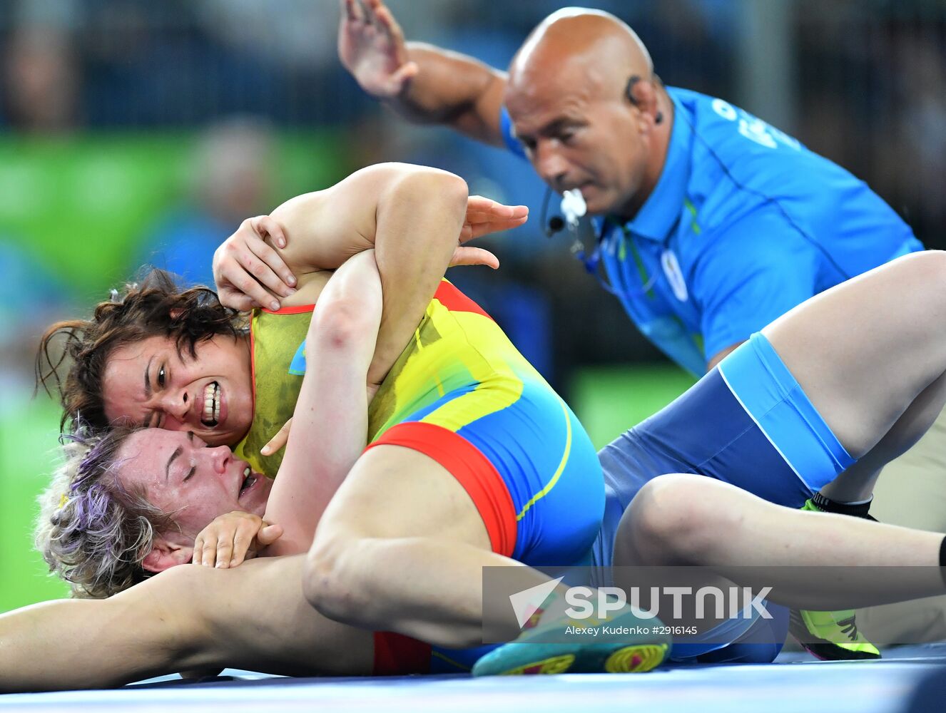 2016 Summer Olympics. Freestyle wrestling. Women. Day Two