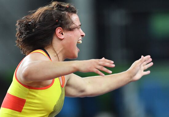2016 Summer Olympics. Freestyle wrestling. Women. Day Two