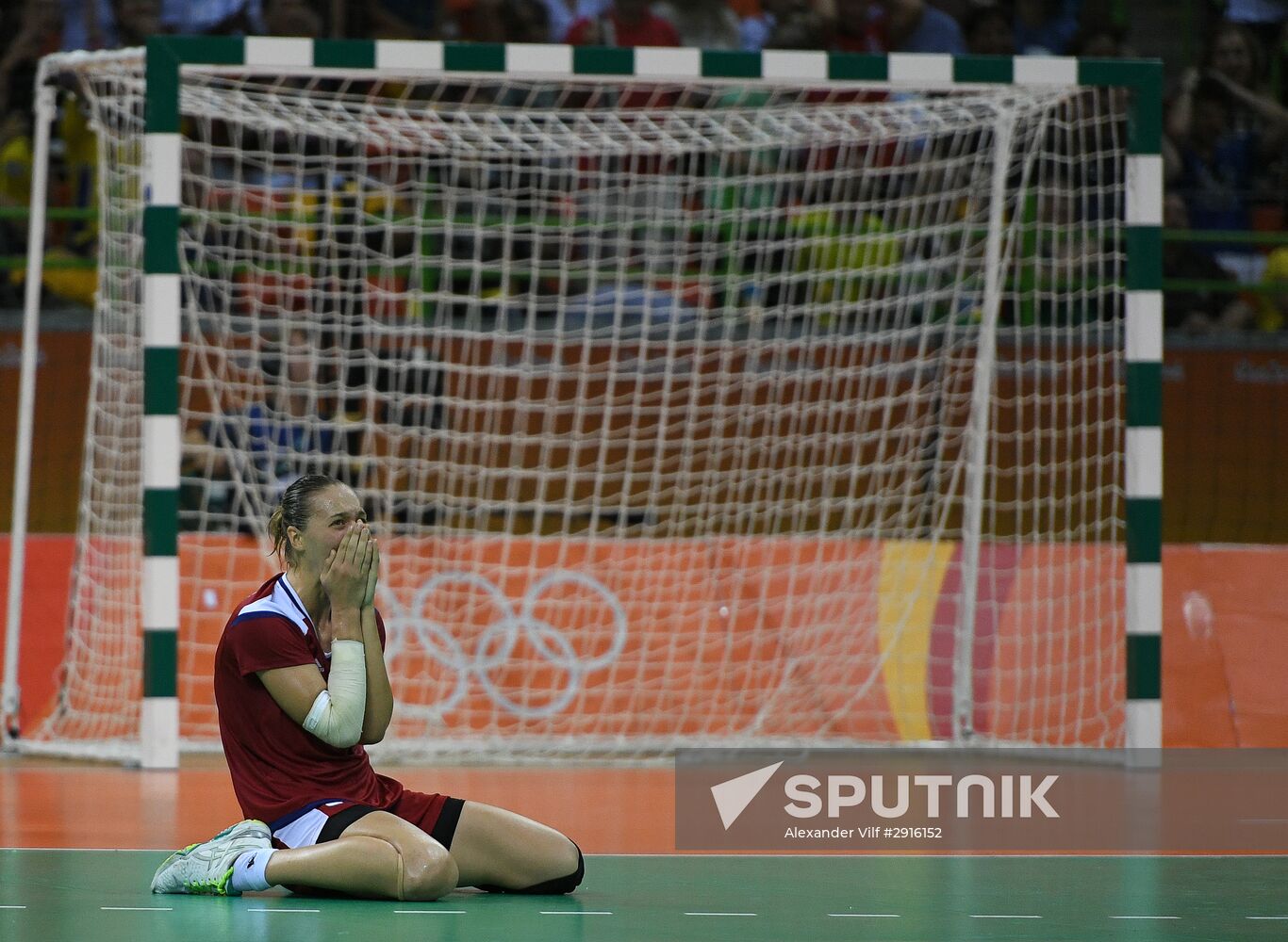 2016 Summer Olympics. Handball. Women. Norway vs. Russia