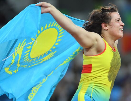 2016 Summer Olympics. Freestyle wrestling. Women. Day Two