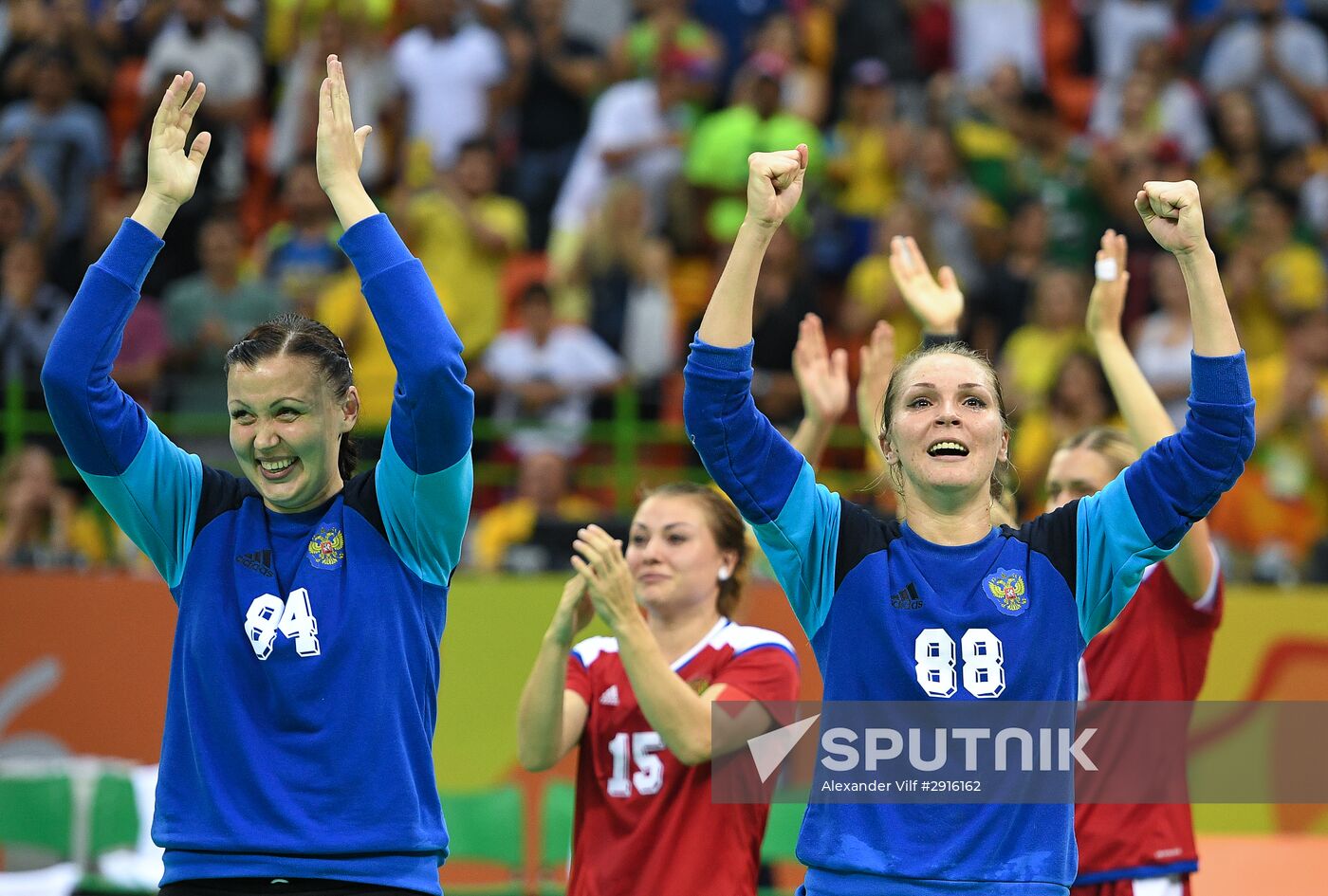 2016 Summer Olympics. Handball. Women. Norway vs. Russia