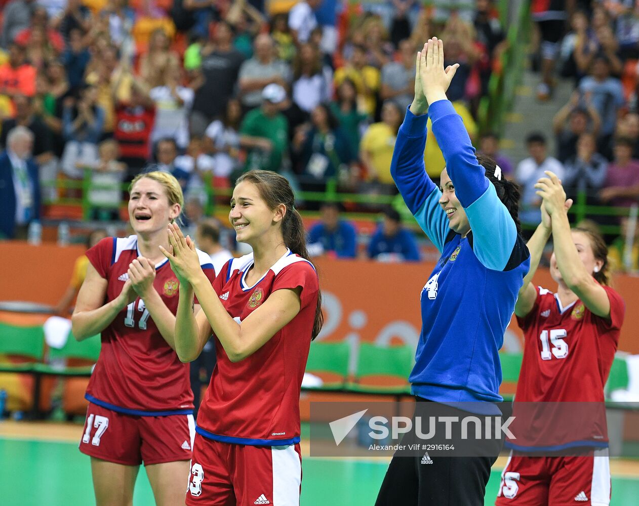 2016 Summer Olympics. Handball. Women. Norway vs. Russia