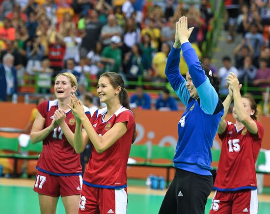 2016 Summer Olympics. Handball. Women. Norway vs. Russia