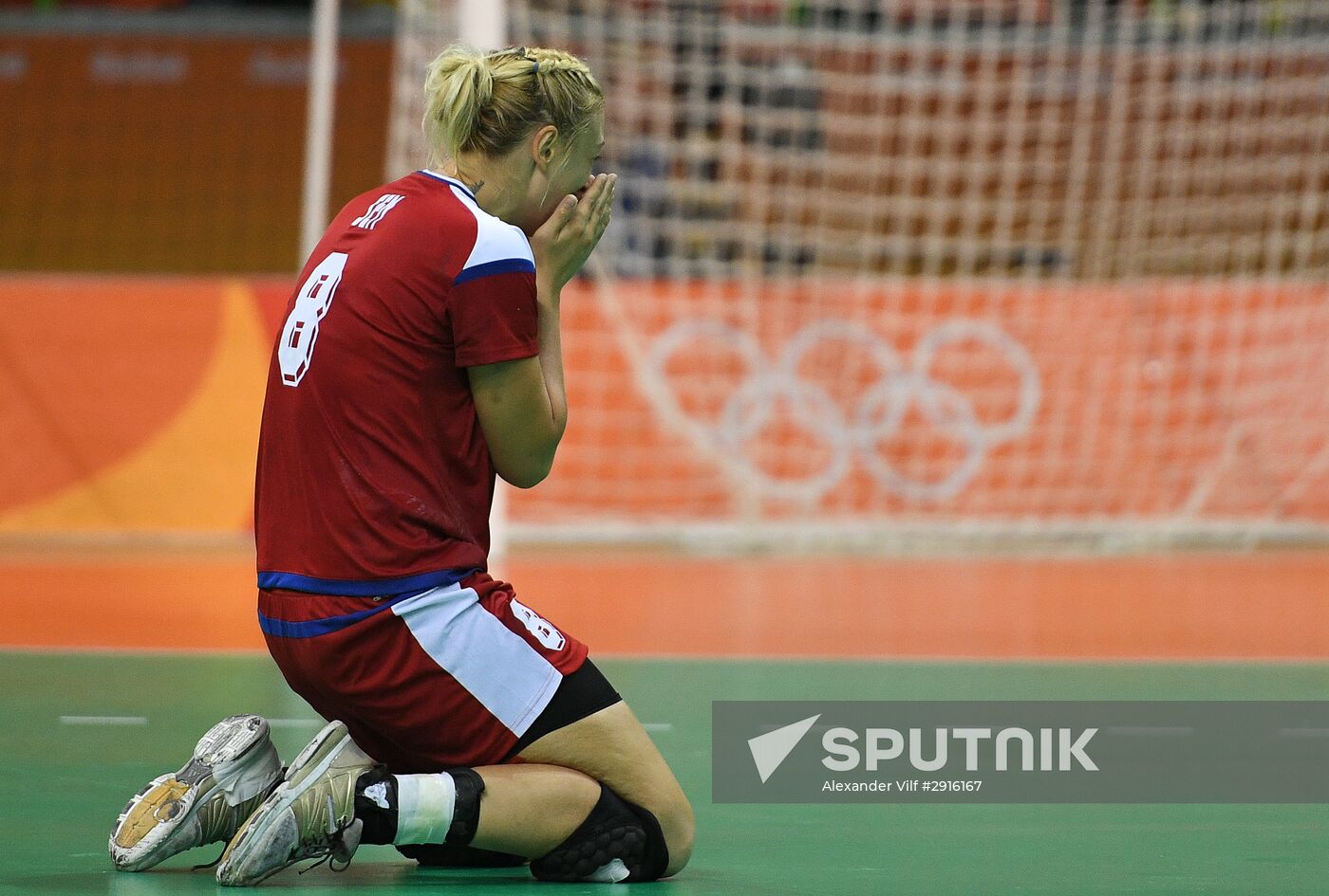 2016 Summer Olympics. Handball. Women. Norway vs. Russia